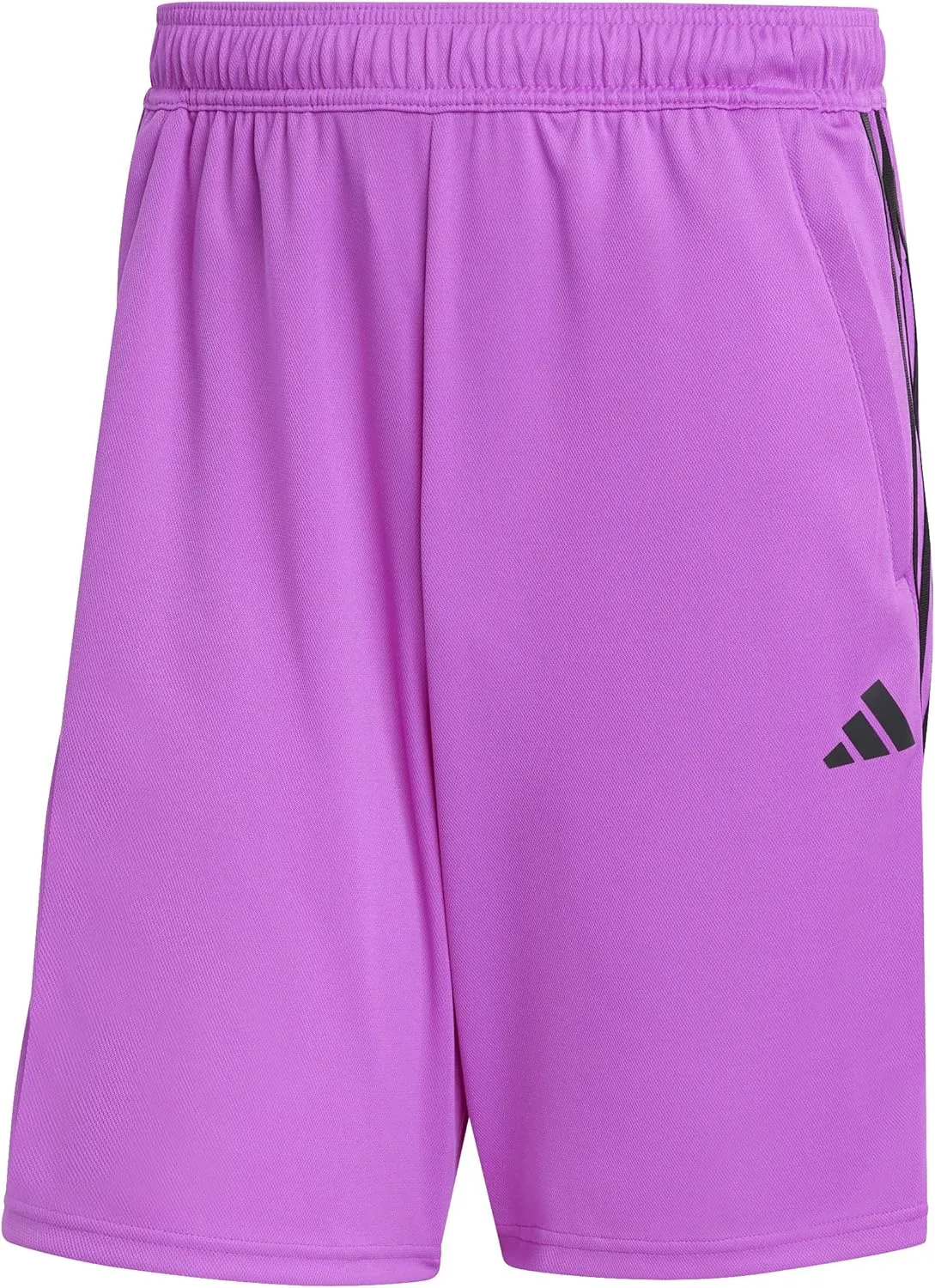 adidas Men's Train Essentials Piqu?? 3-Stripes Shorts