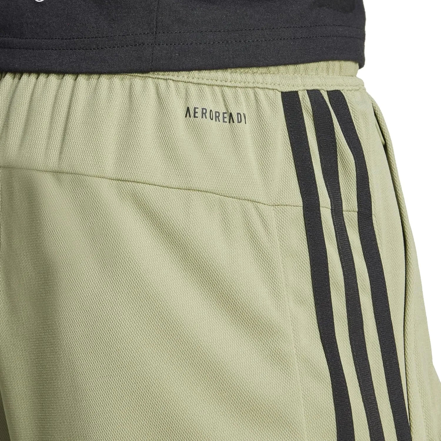 adidas Men's Train Essentials Piqu?? 3-Stripes Shorts