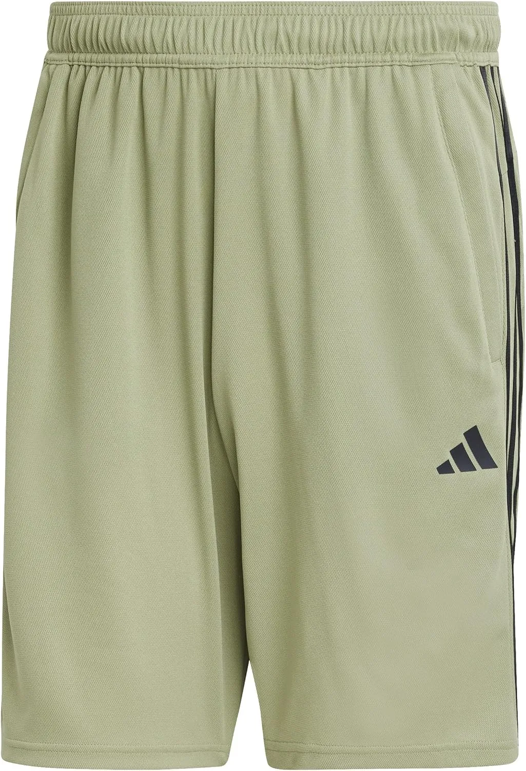 adidas Men's Train Essentials Piqu?? 3-Stripes Shorts
