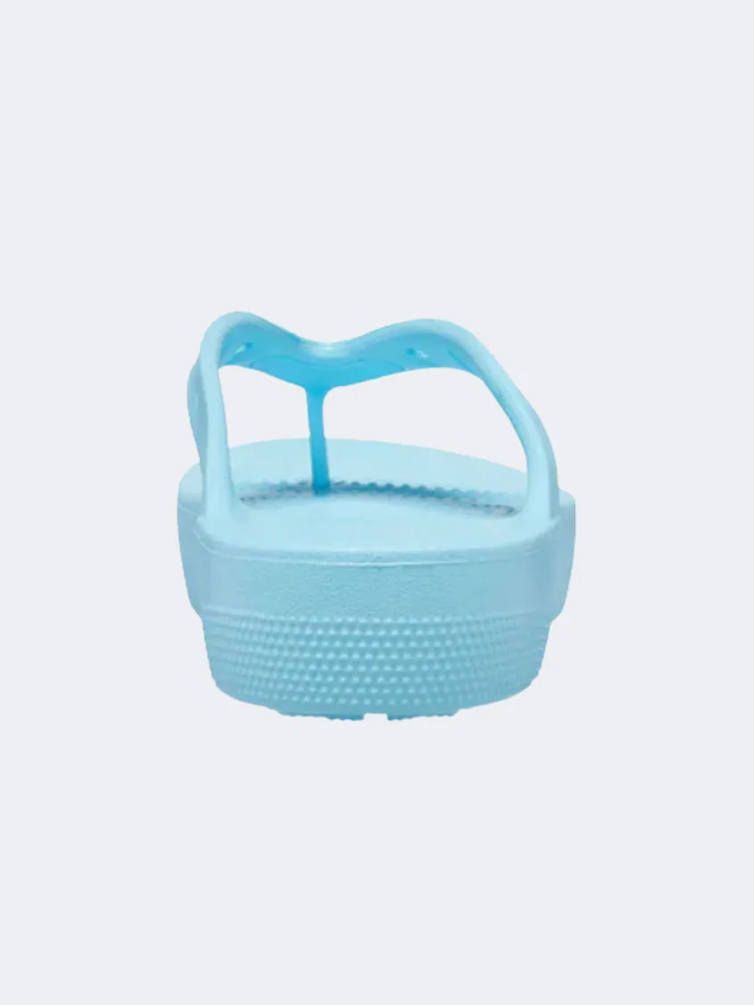 Crocs Classic Platform Flip Women Lifestyle Slippers Light Blue