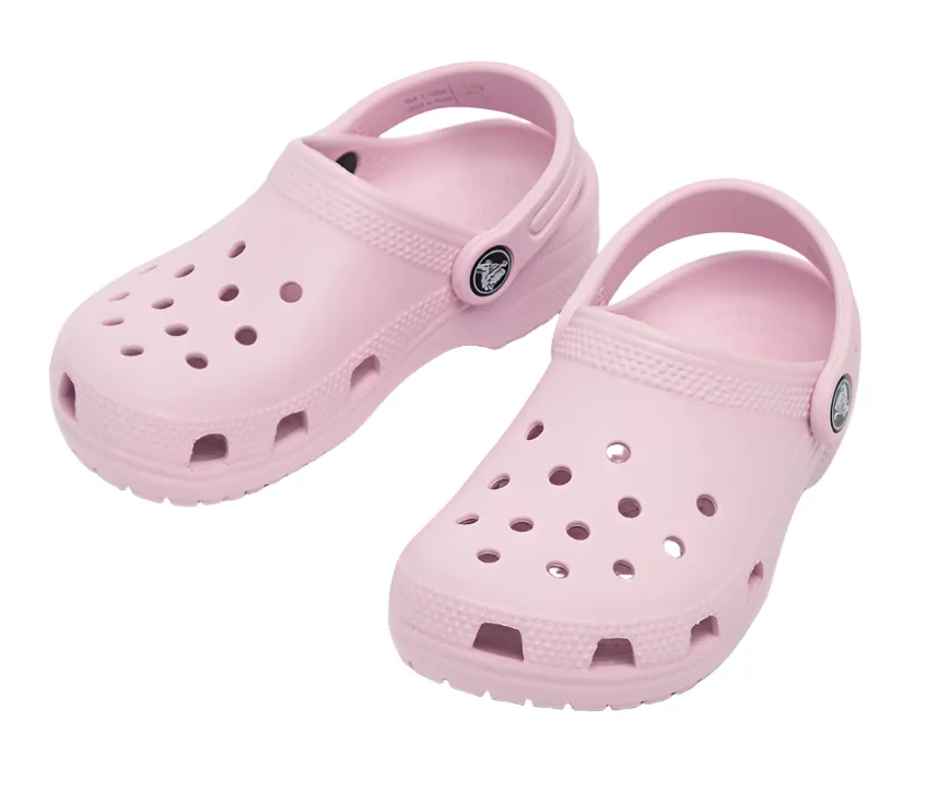 Crocs Girls Classic Clog T Ballerina Pink