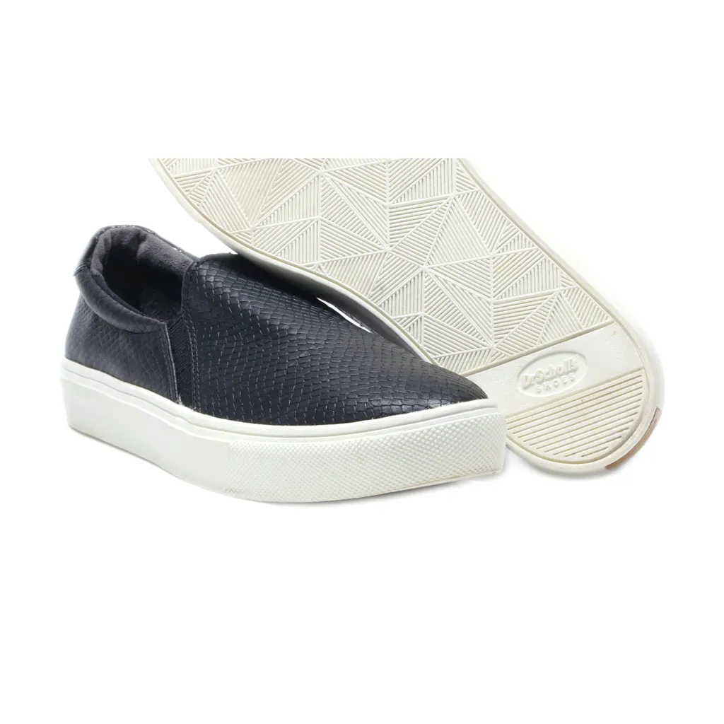 Dr. Scholl'S Loafers Leather Black Colour For Women