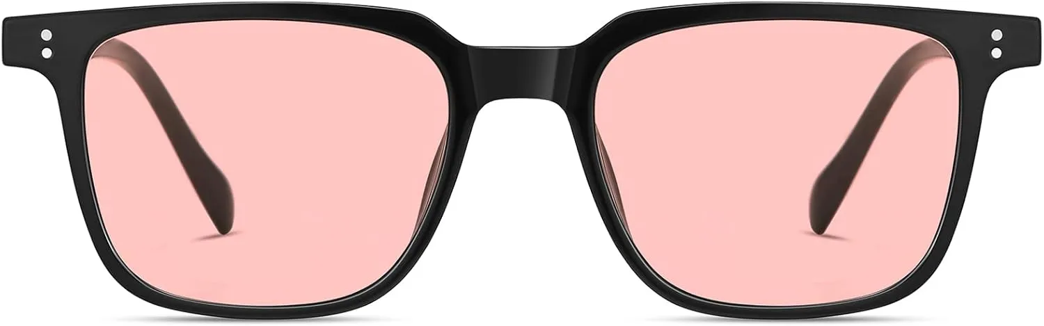 Gtand Unisex Vintage Retro Square Style Tinted Sunglasses For Men Women Fashion Rectangle Sun Glasses 52mm