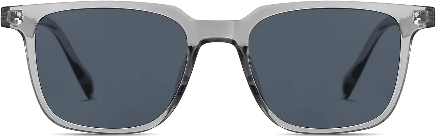 Gtand Unisex Vintage Retro Square Style Tinted Sunglasses For Men Women Fashion Rectangle Sun Glasses 52mm