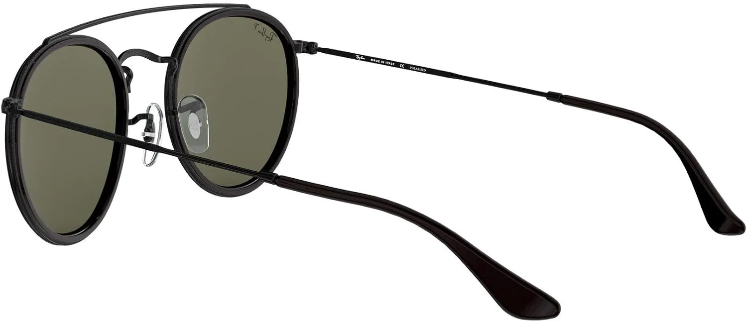 Ray-Ban RB3647N Double Bridge Round Sunglasses