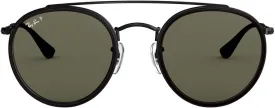Ray-Ban RB3647N Double Bridge Round Sunglasses