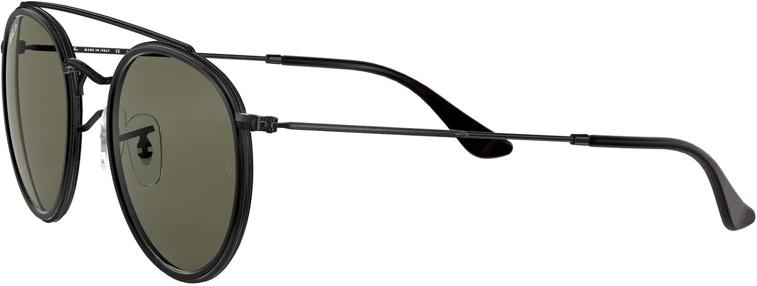 Ray-Ban RB3647N Double Bridge Round Sunglasses
