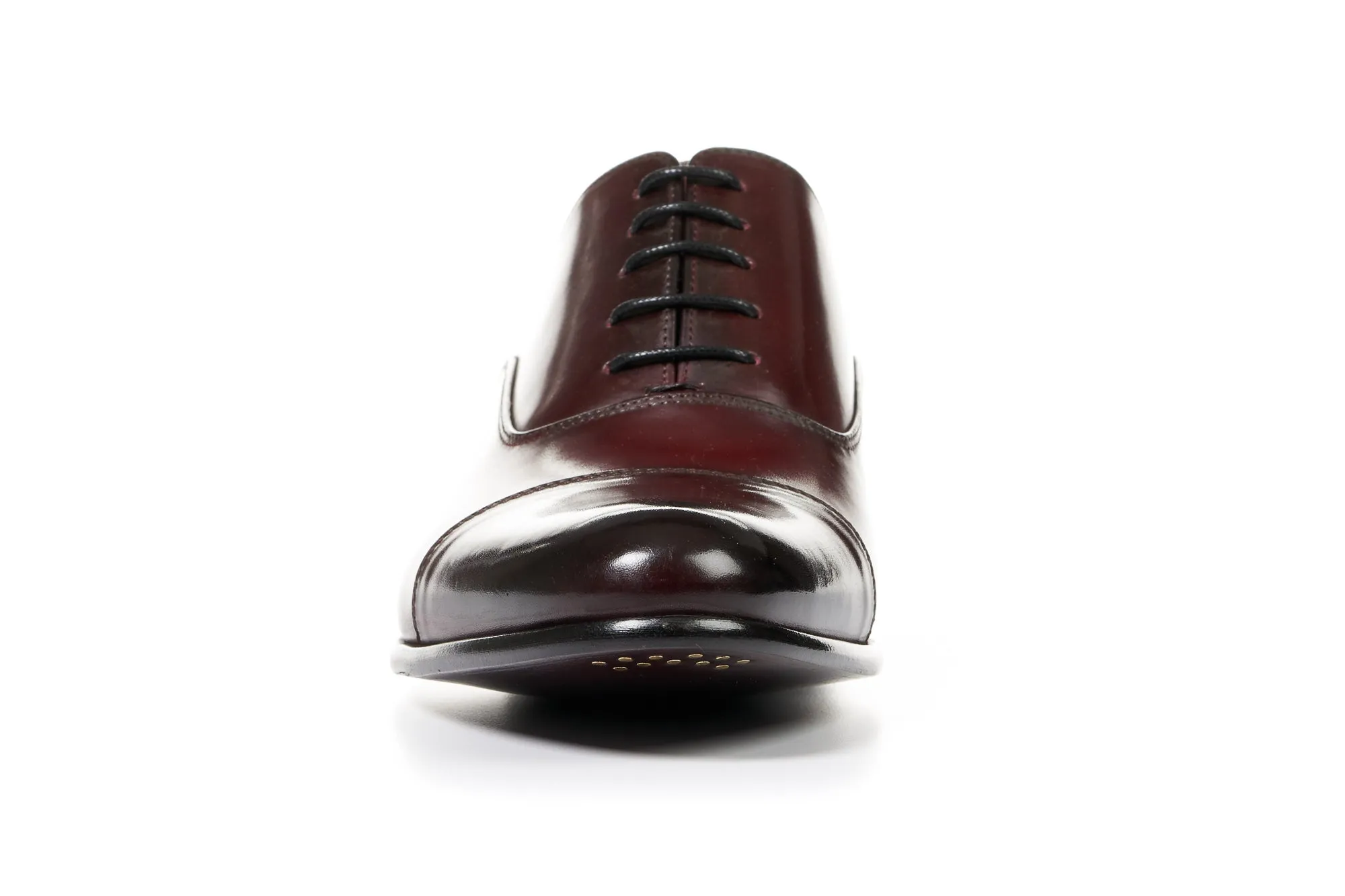 The Cagney II Stitched Cap-Toe Oxford - Oxblood
