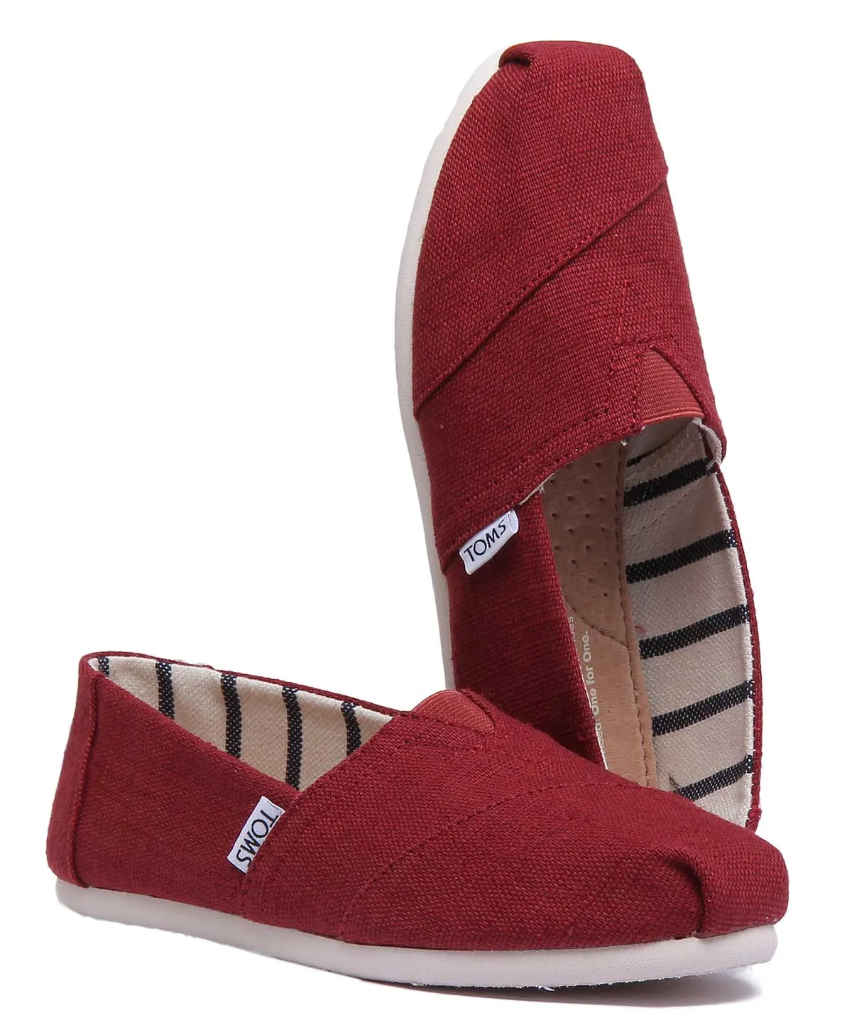 Toms Classic Canvas In Cherry